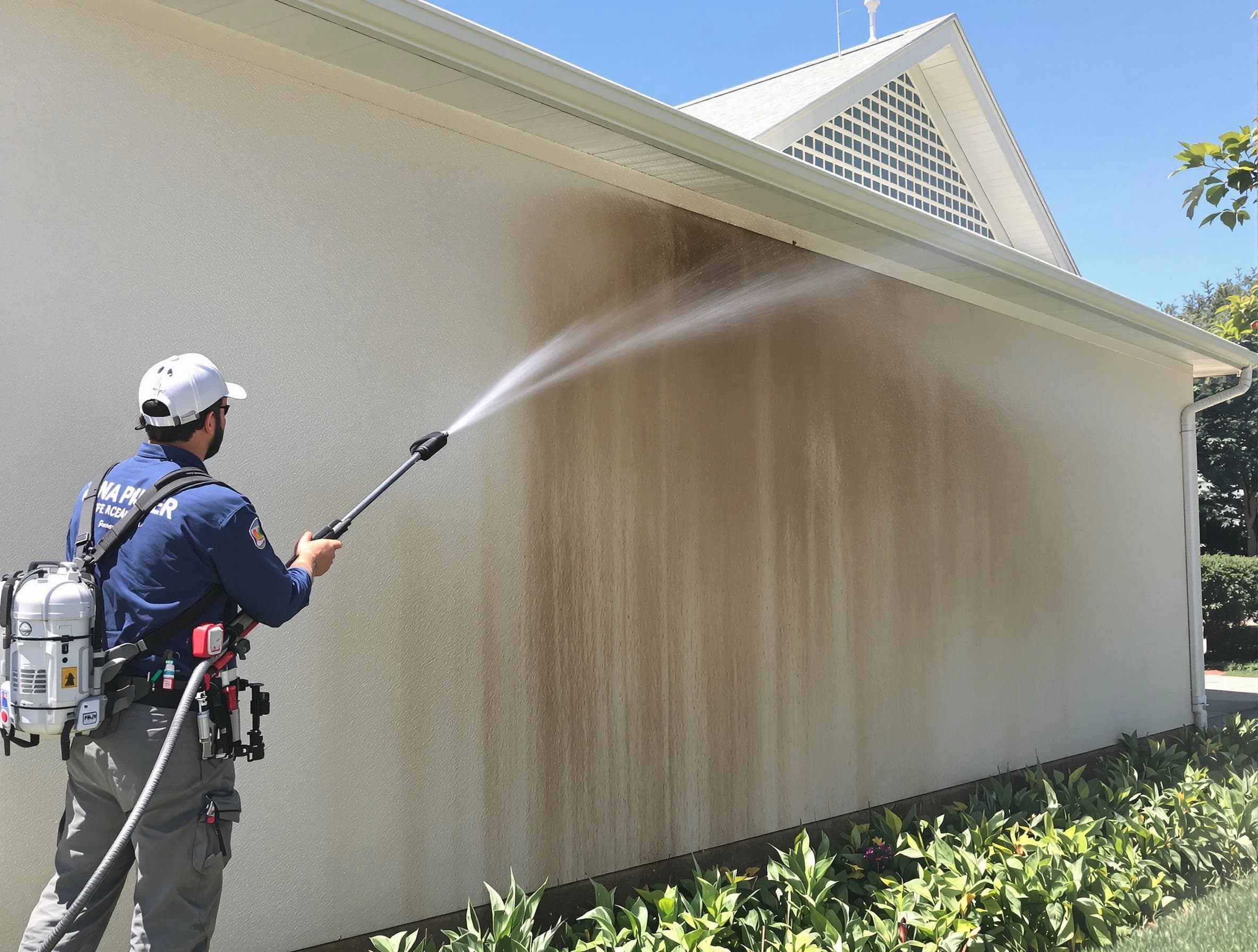 Beachwood Power Washing expert providing thorough power washing service in Beachwood